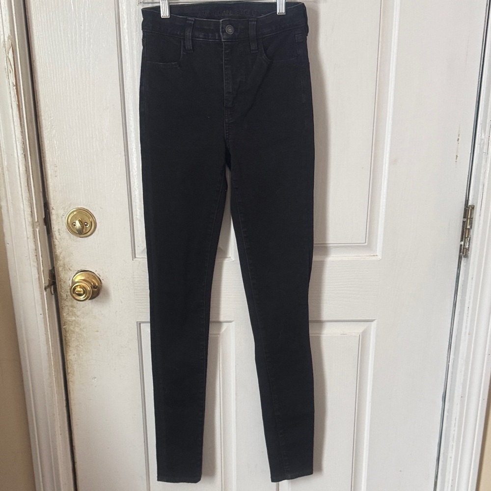 American eagle outfitters Black High-Waisted Skinny Jeans